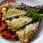Cheesy Baked Eggplant - Featured Image